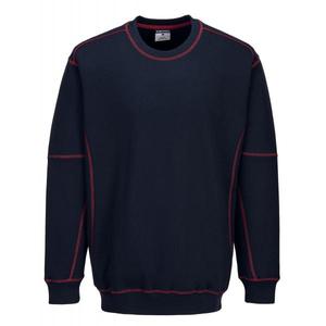 PORTWEST - B318NREXXL Essential sudadera azul marino/rojo de dos tonos-EAN 5036108359400 WORK HOODIES - Product Image 1