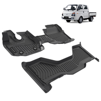 H100 kamyon araba Mat tüm hava 3D kauçuk ayak halılar 4 kapı Hyundai Porter 2 & H100 için Tpe araba paspaslar 2024-