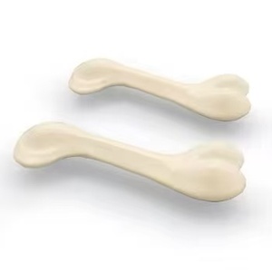 Натуральные нейлоновые игрушки-косточки для собак: прочные, для ухода за зубами, экологичные, неразрушимые, деревянные, в мультяшном стиле, экологически чистые - Product Image 4