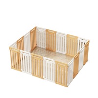 Parc pour petits animaux pliable d'intérieur, barrière d'isolation en plastique épais, cage détachable pour petits animaux, chiens, chats et lapins