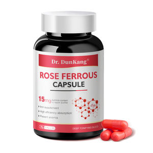 Cápsulas ferrosas Oem Odm, extracto de rosa-hierro-ácido fólico-cápsulas de suplemento de vitamina B - Product Image 1