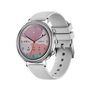 2023 Women lady smart <span class=keywords><strong>watch</strong></span> V60 monitoraggio del sonno <span class=keywords><strong>2</strong></span> cinturini regalo BT Calling fitness bracciale smart <span class=keywords><strong>watch</strong></span> - Product Image 2