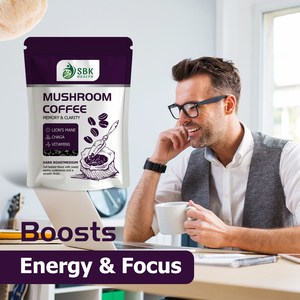 Café aux champignons de haute qualité au goût sucré, enrichi en vitamine B et MCT, pour stimuler la mémoire - Product Image 4