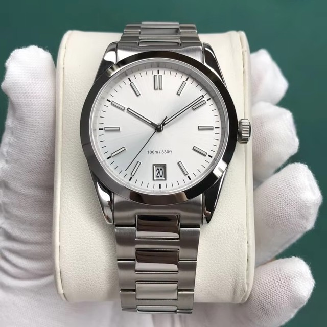Wholesale Premium Watches Men Top Brand High Quality Stainless Steel Custom Logo White Dial Men Watch OEM Watch Manufacturer