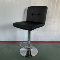 Chaise de bar en cuir pour la maison et la cuisine, réglable en hauteur, pivotante, design, pour restaurants et événements (vente en gros)