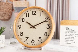 <span class=keywords><strong>Orologio</strong></span> da parete decorativo moderno in stile minimale con cornice in legno di faggio di alta qualità - Product Image 3