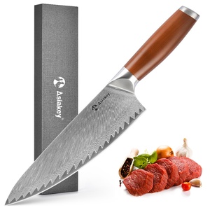 Couteau <span class=keywords><strong>de</strong></span> Chef <span class=keywords><strong>de</strong></span> <span class=keywords><strong>Cuisine</strong></span> en Acier Damas Gravé sur Mesure, <span class=keywords><strong>Lot</strong></span> en Gros, Certifié NSF, 8 Pouces, Cadeau <span class=keywords><strong>de</strong></span> Pendaison <span class=keywords><strong>de</strong></span> Crémaillère - Product Image 1