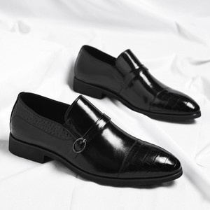 <span class=keywords><strong>Scarpe</strong></span> da uomo in pelle stile britannico 1019, eleganti e comode, con punta affusolata, antiscivolo, per <span class=keywords><strong>sposo</strong></span>, taglie 38-48, di tendenza. - Product Image 4