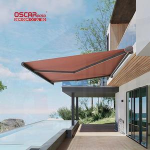 Kits de toiture plate imperméables <span class=keywords><strong>pour</strong></span> jardin extérieur et pergola bioclimatique en aluminium, idéale <span class=keywords><strong>pour</strong></span> patio, cour arrière, balcon, auvent cassette - Product Image 1