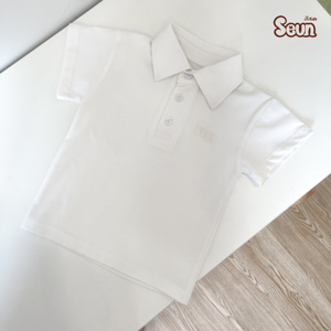 Camiseta Polo Infantil OEM de Algodón de Manga Corta para Niños y Niñas, Ropa Duradera y Suave para Actividades al Aire Libre - Product Image 3