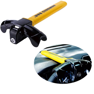 <span class=keywords><strong>Antivol</strong></span> universel pour <span class=keywords><strong>volant</strong></span> en T avec clés pour une protection maximale du véhicule - Product Image 1