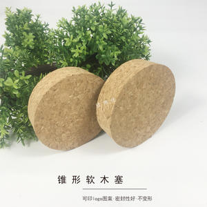 Bouchon de bouteille conique en liège Xinbojia 01 pour la conservation des bocaux en verre avec option d'impression de logo personnalisé - Product Image 5