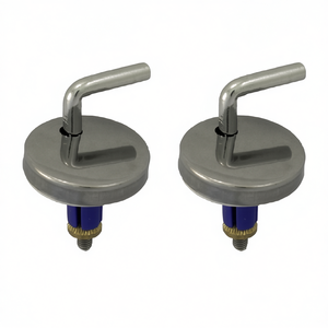 Kit de bisagras de repuesto S122K, diámetro 45 mm, para asientos de inodoro - Product Image 3