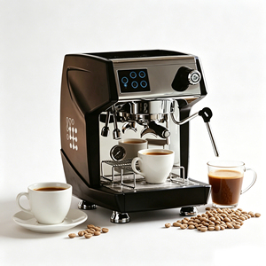 Machine à expresso professionnelle Rich Crema Brewing, modèle classique pour la préparation de café au goût traditionnel - Product Image 3