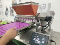 Usine Shanghai Offre Spéciale laboratoire petite mini machine manuelle de fabrication de chocolat et de bonbons gommeux et de dépôt de bonbons durs (de table)