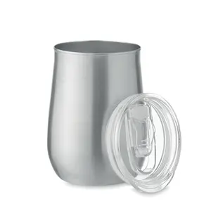 Tazza riciclata in acciaio inossidabile Ursa, merchandising sostenibile - Product Image 2