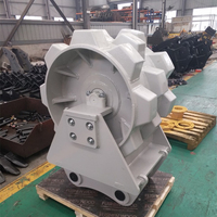 Roue de compactage robuste pour excavatrice, roue de compactage pour la construction