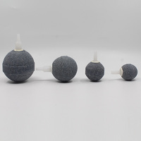 Diffuseur de pierre sphérique à bulles d'air 50mm pour aquariums et accessoires, fermes aquacoles, céramique ronde pour aquarium toutes saisons 60 #