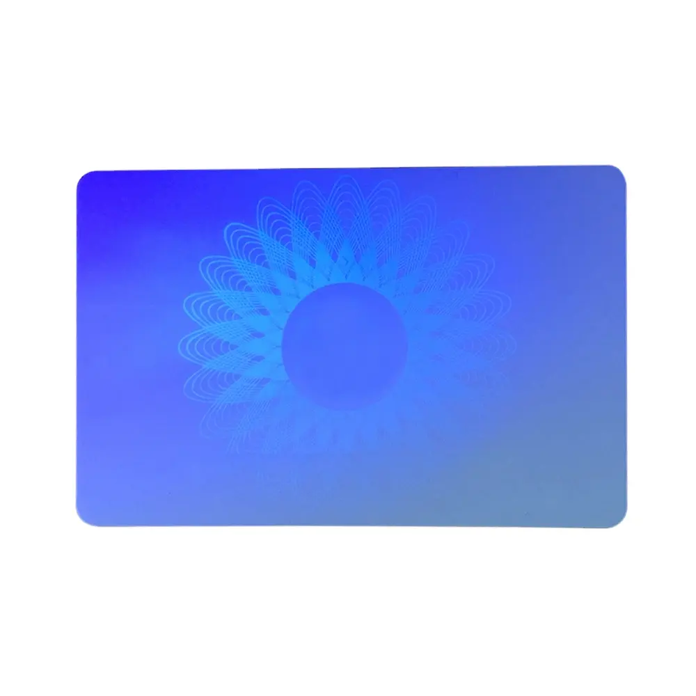 PVC filigrane impression hologramme feuille UV carte d'identité impression carte d'identité de sécurité nouvelle carte