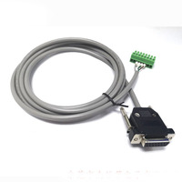 Câble d'alimentation personnalisé pour moteur, faisceau de câbles de charge sur mesure, assemblage de câbles 2464 22AWG 3.81-8P vers DB15