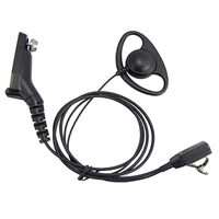 Écouteur de bonne qualité avec micro PTT EJ-C010 pour talkie-walkie Motorola DP4801e DP4800 DP4600 DP4601e