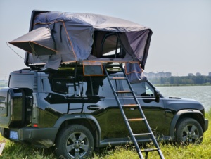 เต็นท์หลังคารถยนต์สำหรับทุกสภาพอากาศ ABS แข็งแรง ทนทาน สำหรับ SUV 4x4  กลางแจ้ง สำหรับ 3-4 คน รุ่น BXZH--001 เหมาะสำหรับ SUV รถจี๊ป รถกระบะ BXZH--001 - Product Image 5