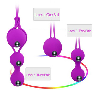 Silicone Ben Wa Ball S M L Size Trainer Set esercizio del pavimento pelvico <span class=keywords><strong>palline</strong></span> della Vagina giocattolo del sesso Mobitel che stringe la palla <span class=keywords><strong>di</strong></span> <span class=keywords><strong>Kegel</strong></span> per le donne - Product Image 4