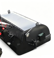 Nouvel accessoire balayeuse auto-basculante hydraulique fermée pour chargeuse sur pneus et mini-chargeuse, nettoyeur de sol d'usine, garantie six mois