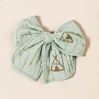Vente chaude Petits Fragments Floraux Frais Arc Mignon Fleur Tissu Pince À Cheveux pour Bébé Enfants Filles Femmes
