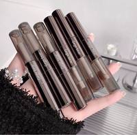 Vente en gros Rouge à lèvres liquide à deux têtes 6 couleurs Waterproof Vegan Lip Plumper Creamy Mineral Formula Volumizing Hydratant Shimmer