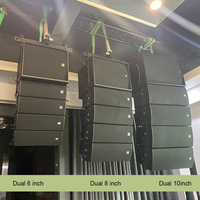 Système de sonorisation compact à double haut-parleur 6 pouces de type Line Array passif pour église, conférence, petite scène, mariage, club, support OEM, prix d'usine