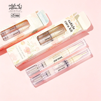 SAGALAGA 1,5 ml – Mini Huile pour Ongles et Adoucissant pour Cuticules avec Stylo Applicateur Huile de Vitamine E pour des Ongles Sains et une Peau Lisse – Logo Personnalisé