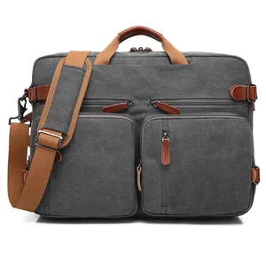 Personalizado multi funcional viagem conversível mochila mensageiro ombro laptop saco