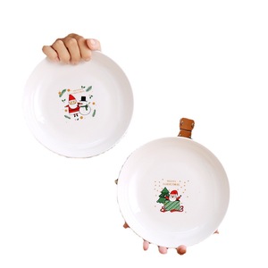 <strong>Christmas</strong> Santa Claus food supply tableware children's ceramic <strong>plate</strong> and bowl set <strong>Christmas</strong> <strong>Eve</strong> - Product Image 5