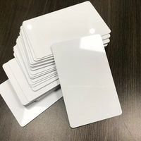 Carte vierge blanche de PVC de la représentation fiable RFID souple pour l'identification de contrôle d'accès