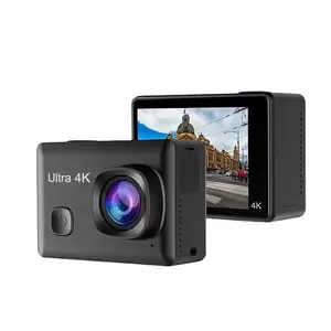 最便宜的2.5D玻璃触摸屏数码相机4K EIS功能40m防水运动运动相机