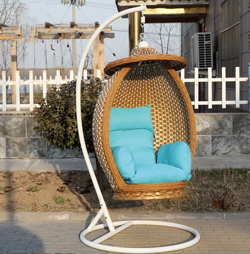 standing porch swing chair hammock stand outdoor round egg hanging rope swing chair hammock