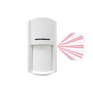 Dış Mekan Akıllı Üçlü Teknoloji Hırsız Alarm Dedektörü PIR MW Dedektörü IP65 Evcil Hayvan Bağışıklığı 35kg 12M Algılama Menzili Kablolu - Product Image 1
