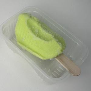 Glace au melon premium en quartiers, dessert glacé sucré en vrac, saveur lait de melon, sachets préemballés pour conservation - Product Image 3