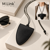 Étui à lunettes de soleil imprimé léopard tendance, style collier, en PU, avec fermeture magnétique, pour femmes, accessoires de voyage