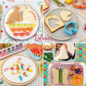 Juego <span class=keywords><strong>de</strong></span> 40 Moldes <span class=keywords><strong>para</strong></span> Hacer Sándwiches con Cortadores <span class=keywords><strong>de</strong></span> Frutas Divertidos y Palillos <span class=keywords><strong>para</strong></span> Niños y <span class=keywords><strong>Niñas</strong></span>, <span class=keywords><strong>Kit</strong></span> <span class=keywords><strong>para</strong></span> Lonchera Bento - Product Image 6