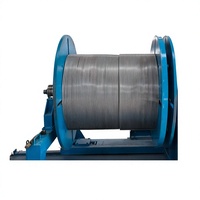 Machine à rembobiner les barres d'aluminium, rembobineuse automatique à traversée pour bobines de barres d'aluminium soigneusement emballées
