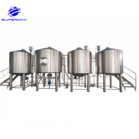 Soluciones Completas para Fábricas de Cerveza Artesanal, Sistema de Elaboración de Cerveza de Alta Calidad de 2000L/3000L Controlado por PLC, Equipo de Cervecería, Bomba y Motor
