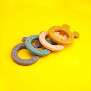 Juego de Mordedores de Silicona para Bebés, Silicona de Grado Alimenticio Orgánica con Características Sensoriales para 0-12 Meses - Product Image 2
