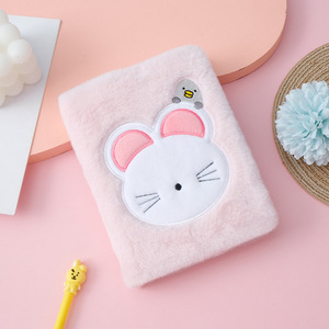 Văn Phòng Phẩm LABON A6 Kawaii Sổ Tay Nhật Ký Hoạt Hình Đáng Yêu Bằng Nhung Mềm Dễ Thương Nhà Sản Xuất - Product Image 6