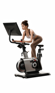 Bicicleta de Ejercicio Silenciosa Inteligente para el Hogar, Ciclismo Indoor con Música, Pantalla Grande y Múltiples Rutas para Pérdida de Peso y Ejercicio Físico - Product Image 2