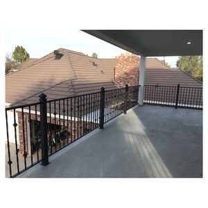 Rampe de balcon en fer forgé de haute qualité Prima, rampe en fonte, rampe en fer forgé d'<span class=keywords><strong>occasion</strong></span> - Product Image 1