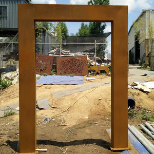 आउटडोर उद्यान सजावट परिदृश्य बड़े आकार फाउंटेन प्रणाली झरना Corten इस्पात पानी की सुविधाओं - Product Image 5