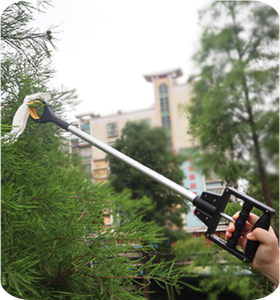 Reacher Extra Long Grabber Reacher 32 pouces avec outil d'aide à la mobilité à mâchoire rotative (jaune) - Product Image 3