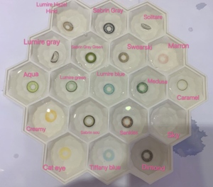 Цветные контактные линзы fancy look, один год, оптовая цена